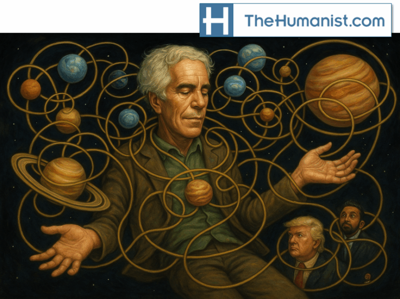 Epstein and the Movement of the Planets - essay by Noah Kennedy in The Humanist